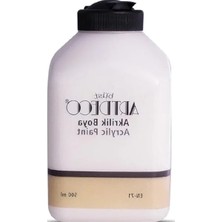 Die Grup 500ML Kırık Beyaz Akrilik Boya, Sanat Çalışmaları Için Uygun
