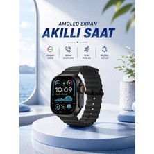 Alkasaz Akıllı Saat Bluetooth Bağlantılı Nfc ve Gps Uyumlu Nabız Ölçer Sesli Görü? - ALKHBY4105-4