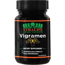 Lidyada Vigramen D3-Çinko Erkeklerin Performansları Için 30 Lu Destekleyici