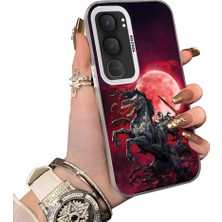 HONTINGA Vivo Y31 5g ile Uyumlu Kılıf Silikon Kenar Sert Arka Kamera Koruyucu Basitlik Anti Düşme Kamera Korumalı Anime Desen Couple Telefon Kılıfı Kadın ve Erkek Için Uygundur K1-1480
