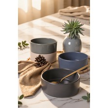 Keramika River Stackable Kase 14 cm 4 Adet 324-399-627-950