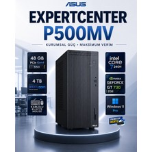 Asus Expertcenter P500MV Core 7 240H 48 GB Ddr5 4 Tb SSD Gt 730 Ekran Kartı Windows 11 Pro Masaüstü Bilgisayar P500MVC7GT730RNP20