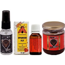 Lidyada BIZ10 Sprey 25ML Spanish Fly Ispanyol Sınegı Kadın Damla 10ML BIZ10 Macun 240GR