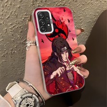 HONTINGA Samsung Galaxy A52S 5g ile Uyumlu Kılıf Silikon Kenar Sert Arka Kamera Koruyucu Basitlik Anti Düşme Kamera Korumalı Çizgi Film Desen Couple Telefon Kılıfı Kadın ve Erkek Için Uygundur K1-1482