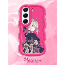 HONTINGA Tecno Camon 40 Uyumlu Kılıf Düşüme Önleyici Basitlik Anti Düşme Kamera Koruyucu Basit Kırmızı Yumuşak Silikon Couple Telefon Kılıfı Güzel Kız Desen K9-0253