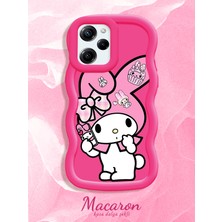 HONTINGA Poco X5 Pro 5g Uyumlu Kılıf Düşüme Önleyici Basitlik Anti Düşme Kamera Koruyucu Basit Kırmızı Yumuşak Silikon Couple Telefon Kılıfı Melody Desen K9-0250