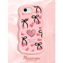 HONTINGA iPhone 6s Plus Uyumlu Kılıf Düşüme Önleyici Basitlik Anti Düşme Kamera Koruyucu Basit Pembe Yumuşak Silikon Couple Telefon Kılıfı Kalp Desen K9-0254