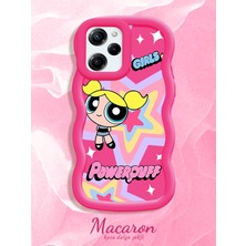 HONTINGA Poco X5 Pro 5g Uyumlu Kılıf Düşüme Önleyici Basitlik Anti Düşme Kamera Koruyucu Basit Kırmızı Yumuşak Silikon Couple Telefon Kılıfı Powerpuff Desen K9-0257