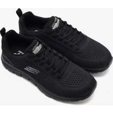 Skechers Track-Leshur Erkek Siyah Spor Ayakkabı 232758Tk Bbk