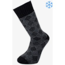 Pro Eskimo Havlu Lamswool Kışlık Soket Rahat Erkek 12'li Çorap