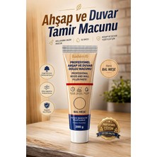 Nzb Ahşap Parke Duvar Tamir Macunu 200 gr Bal Meşe Renk Mobilya Dolgu Çatlak Giderici Kullanıma Hazır