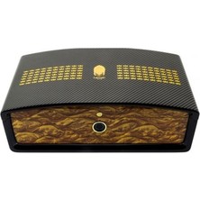 Lubinski Special Edt. Carbonfiber Parmakizi Humidor Puro Kutusu 80's LB-013