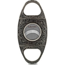 Lubinski Metal Puro Kesici Lazer Bıçak Kabartma Işlemeli Black (60RING) LB-321