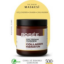 Kolajen ve Keratin Saç Bakım Maskesi Onarıcı Repair Kolajen Saç Maskesi 500 ml
