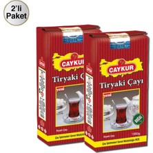 Çaykur Tiryaki 2 kg Dökme Çay x 2 Adet Siyah Çay Aroma ile Kaliteli Doğal Yaprak Çay Menşei Rize