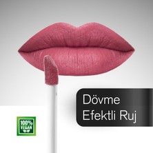 Aden Tattoo Effect Lipstick - Dövme Etkili Likit Ruj Nude Chocolate(Çikolata)