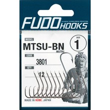 Fudo 3801 Mutsu Black Nikel Çember Iğne 3-0 No.