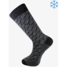 Pro Izlanda Lamswool Kışlık Soket Rahat Erkek 12'li Çorap