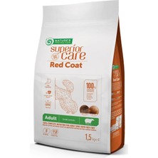 Nature's Protection Superior Care Kızıl/Kahverengi Tüylü Köpekler İçin Tahılsız Kuzulu Küçük Irk Köpek Maması 1,5kg