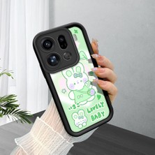 HONTINGA Oppo Find X9 Pro 5g ile Uyumlu Kılıf Kamera Koruyucu Basitlik Anti Düşme Kamera Korumalı Şirin Kedi Doraemon Siyah Desen Yumuşak Silikon Couple Telefon Kılıfı Kadın ve Erkek Için Uygundur K2-0679