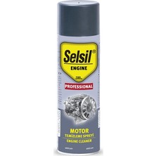 Selsil Motor Temizleme Spreyi 200 ml Kauçuk ve Plastik Yüzeylerde Parlaklık Sağlayan Özellik