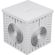Luxwares 30x30 Beyaz Rögar Kutusu Düz Kapak ile Yüksek Performans ve Güvenilirlik