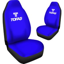 Antwax Tofaş Baskılı Oto Koltuk Kılıfı Pro - Mavi