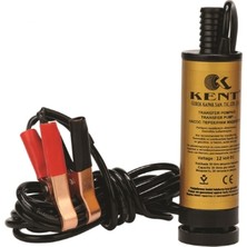 Kent 12 Volt Dalgıç Pompa 42 mm Küçük Damacana Tip Mazot Su Sıvı Aktarma Pompası