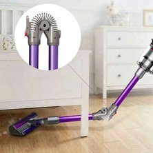 Vitaluxe Dyson V7/V8/V10/V11/V15 Uyumlu Bükülebilir Esnek Süpürge Borusu - Koltuk ve Yatak Altı Aparatı