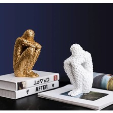 Miarik Design Dekoratif Puzzle Adam Kitap Tutucu