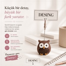 El Yapımı Baykuş Not Tutucu