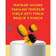 Matkap Ucu Temizlik Aparatı 3’lü Fırça Seti
