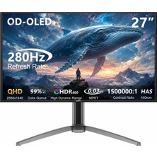 Dahua LM27-GO34A 27″ 240Hz 0.03MS 2k Qd-Oled HDR400 Qhd Gaming (Oyuncu) Monitör