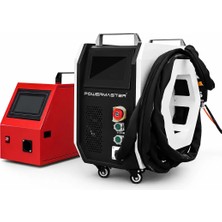 Powermaster EX1500W 4'ü 1 Arada Hava Soğutmalı Lazer Kaynak ve Temizleme Makinesi