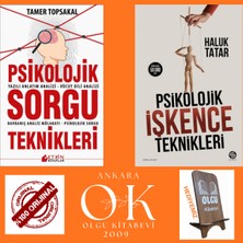 Sahi Kitap Psikolojik Sorgu Teknikleri - Psikolojik Işkence Teknikleri / 2 Kitap Set / Telefon Tutucu Hediye