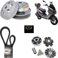 Moto Ulusoy Rks Newlight Pro 125 Varyatör Debriyaj Bakım