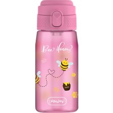 SipnJoy -QuickGulp Tritan Suluk | 420 ml - Bee Honey