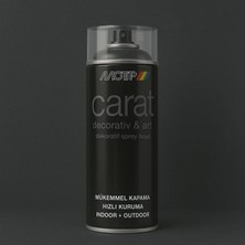 Motip Carat Dekoratif Sprey Boya 400ML Gri Parlak Renk Ral 7035