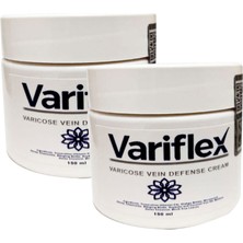 Lidyada Variflex Varicose Vein Defense Cream 150 ml Bacak Kremi 2 Adet