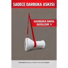 Karin Darbuka Askısı Ayarlanabilir Omuz Yormayan Sahne Tipi Darbuka Kemeri