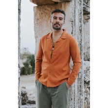 Camino Erkek Keten Gömlek