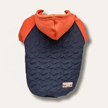 Asky&Erd Star Varsity Hoodie | Terracotta