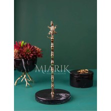 Miarik Design Mermer Timsahpeçetelik Havluluk Kağıt Havluluk (Gold)