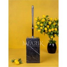 Miarik Design Dekoratif Mermer Kare Tuvalet Fırçası Wc Fırçası
