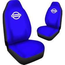 Antwax Nissan Baskılı Oto Koltuk Kılıfı Pro - Mavi