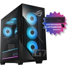 Asus Rog Gaming G700TF-7265KF1350 16GB Geforce RTX5080 Ultra 7 265KF 32GB Ram 1tb SSD Masaüstü Bilgisayar
