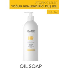 Babe Laboratorios Oil Soap 500ml - Çok Kuru Ciltler için Vücut Yıkama Yağı