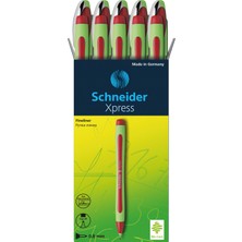 Schneider Xpress Kırmızı 0,8 Mm Fiber Uçlu Kalem 10'Lu Kutu Ergonomik Yazım İçin İdeal