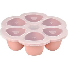 Beaba Silikon 6lı Sıcak & Soğuk Saklama Kabı Old Pink 6 x 150ML
