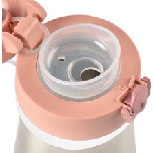 Beaba Paslanmaz Çelik Suluk 350 Ml, Old Pink